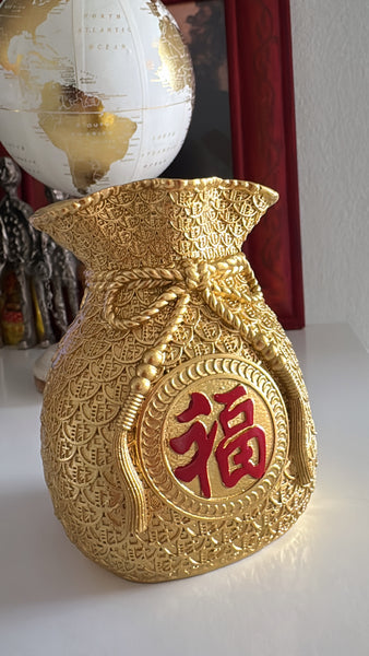RITUAL DE RIQUEZA - BOLSA DE DINERO FENG SHUI PARA  EL DINERO