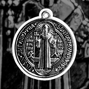 MEDALLA DE SAN BENITO CONSAGRADA (3 Cm Diámetro)